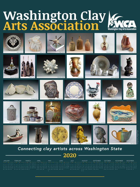 Washington Clay Arts Poster